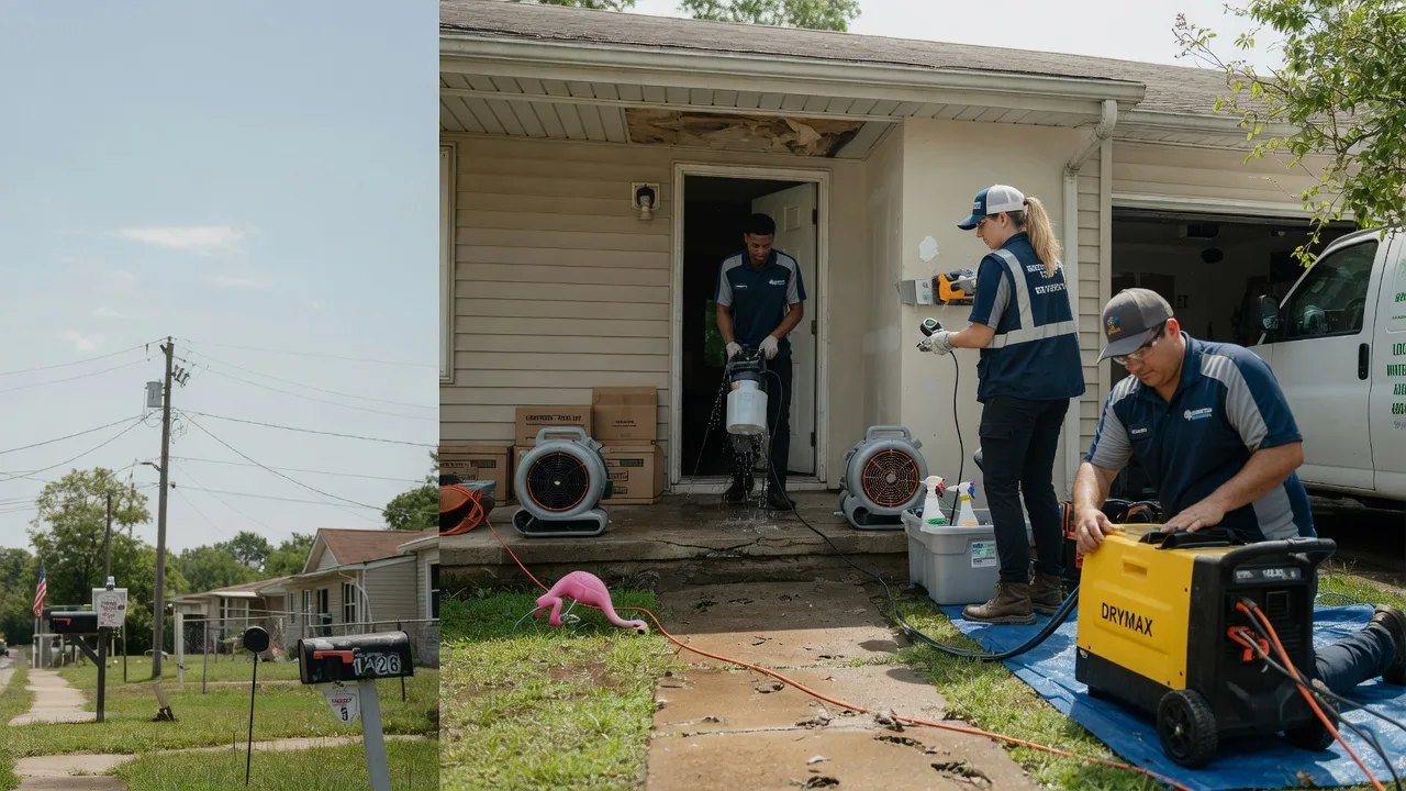 Storm Damage Water Removal in Douglass, TX near me